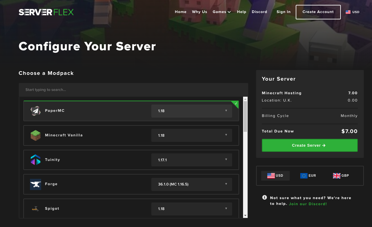 Free Minecraft Server Hosting Trials