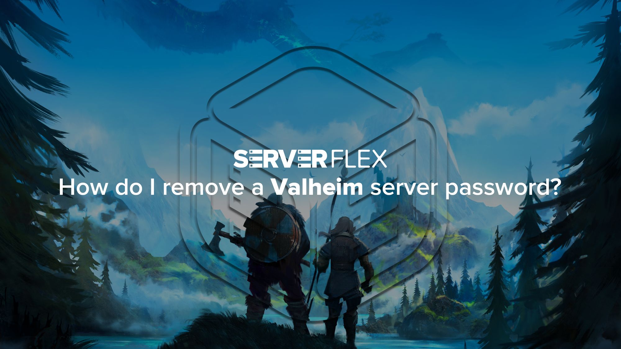 How do I remove the password from a Valheim server?